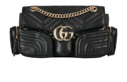 GG Marmont Multi-Pocket bag, front view